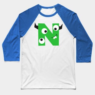 N Letter Baseball T-Shirt